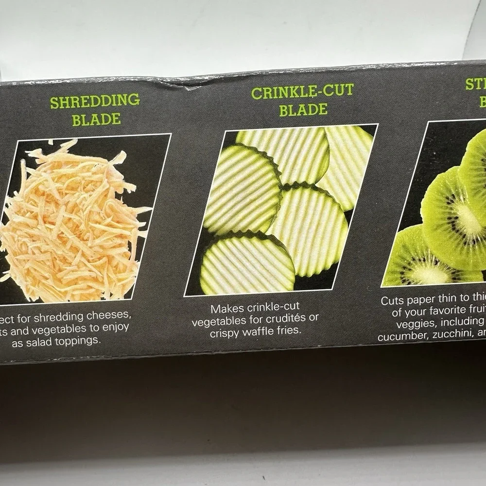 Cuisinart Mandoline Food Processor Precision Cutting Tool Blade New Box Five Cut